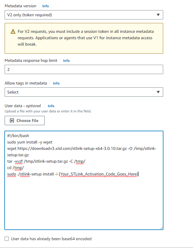 AWS User Data Example