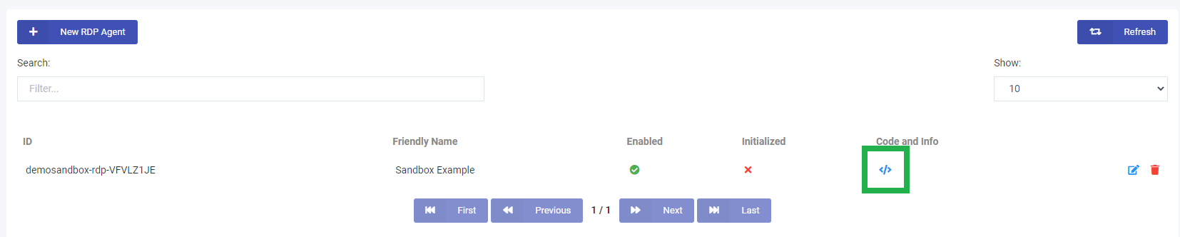 RDP IdP Consumer Example with Purple Monitor Highlighted