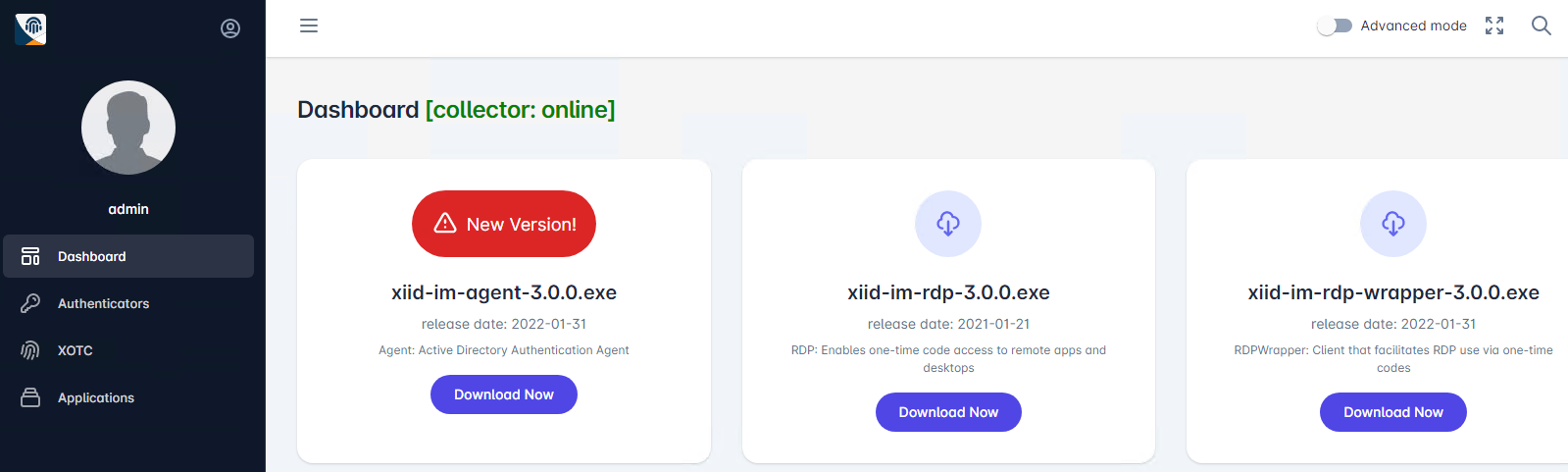 Xiid Agent Management Portal