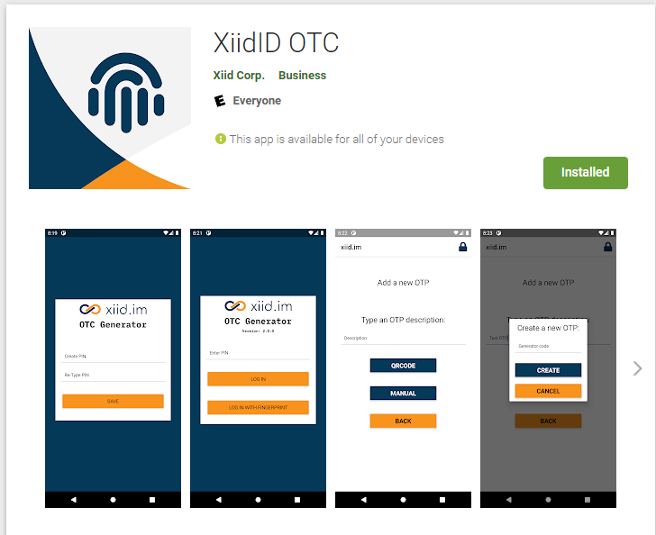 Xiid Mobile Application in Play Store