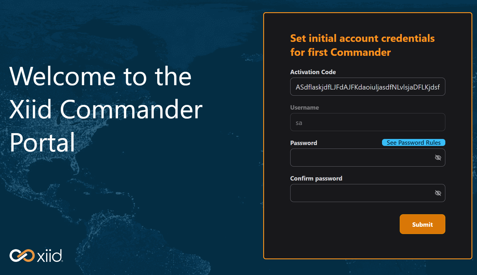 UI Credential Setup